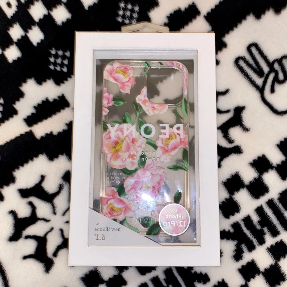PEONY IPHONE 12 PRO FLOWER CASE